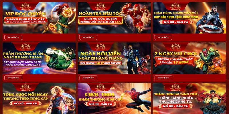 Cập nhập liên tục các khuyến mãi để không bỏ lỡ cơ hội nhận thưởng